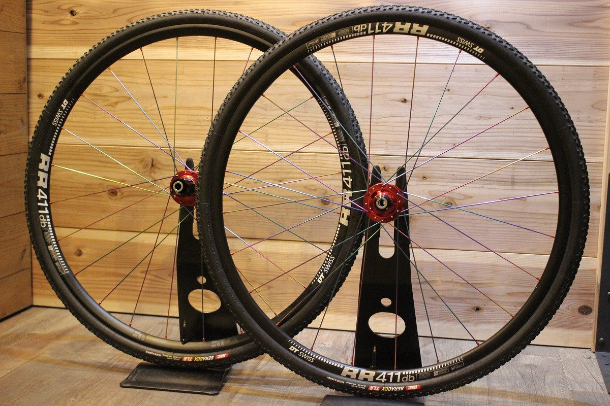 DT SWISS RR411 DB リム クリスキング CHRIS KING R45 DISC ハブ