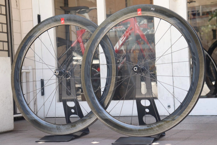 フルクラム FULCRUM ウィンド WIND 55 DB カーボン チューブレスレディ ディスク ホイールセット シマノ11S/12S 【横浜店】