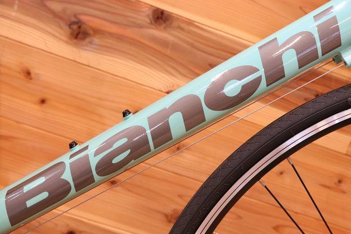 おまけ付き！ ビアンキ BIANCHI ヴィアニローネ VIA NIRONE 7 2015モデル 53サイズ シマノ ソラ 3500 9S アルミ ロードバイク 【広島店】