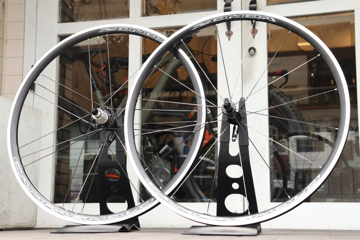 カンパニョーロ CAMPAGNOLO ゾンダ ZONDA C17 アルミ  クリンチャー ホイールセット シマノ 11S/12S 【横浜店】
