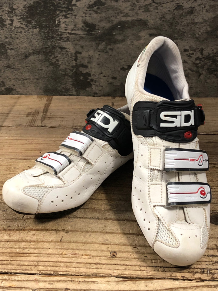KR242 シディ SIDI GENIUS 5-PRO ビンディングシューズ 3穴 白 EU41