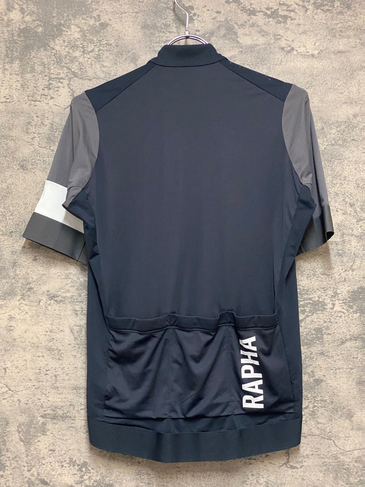 KO102 ラファ Rapha PRO TEAM TRAINING JERSEY 半袖 サイクルジャージ 黒 M