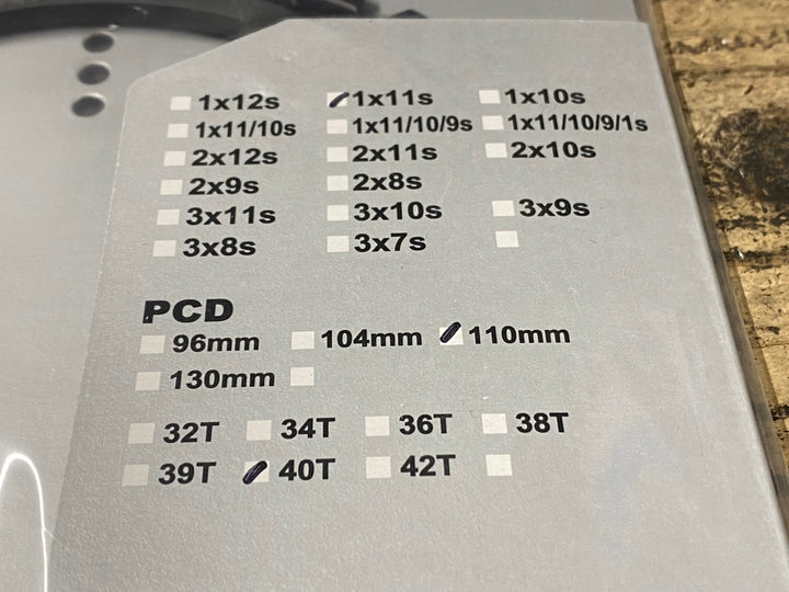 JS303 シマノ SHIMANO GRX FC-RX600 40T チェーンリング 40T