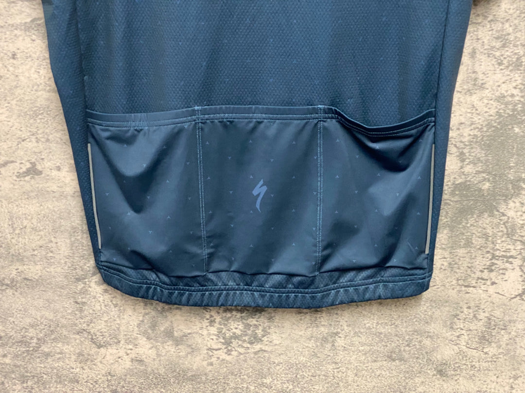 JV689 スペシャライズド SPECIALIZED RBX JERSEY SS 半袖 サイクルジャージ 青 M