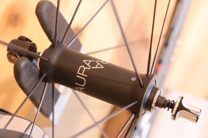 ボントレガー BONTRAGER オーラ AURA 5 アルミ・カーボン クリンチャー ホイールセット シマノ12/11S 【千葉店】