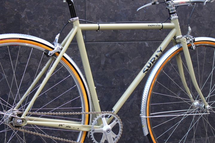 【店頭受け取り限定】サーリー SURLY スチームローラー STEAMROLLER 49サイズ 固定ギア クロモリ ピストバイク 【福岡店】