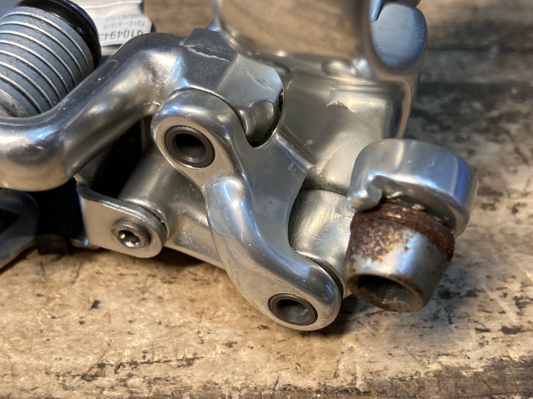JJ120 カンパニョーロ CAMPAGNOLO アテナ ATHENA フロントディレイラー 2S バンド式