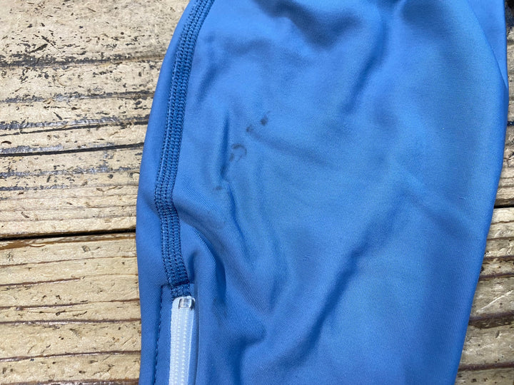 KJ847 スポーツフル sportful leg warmers 裏起毛 レッグウォーマー 青 L