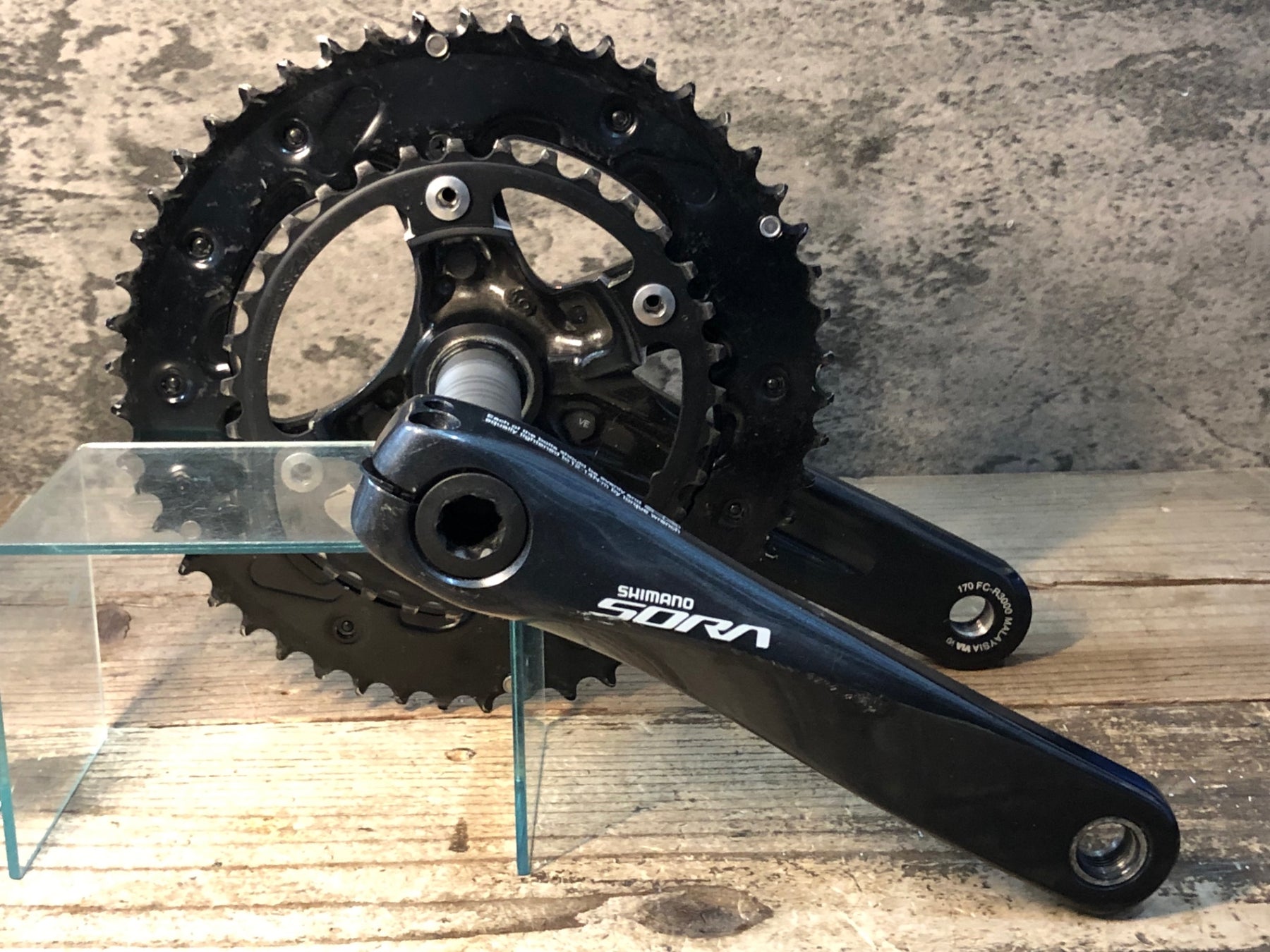 Shimano SORA R3000 クランクセット 50-34T 170 JQ571 シマノ SHIMANO SORA FC-R3000 クランクセット 170mm 50/34T