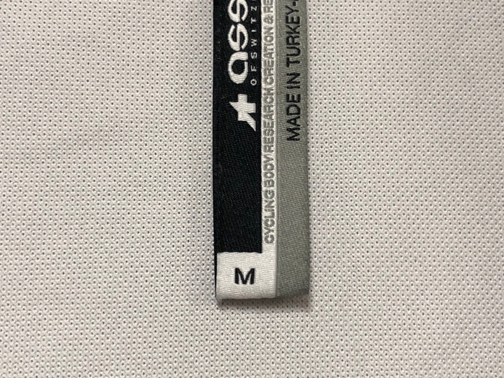 JV839 アソス ASSOS GT TRIKOT JERSEY ハーフジップ 半袖 サイクルジャージ 白 M