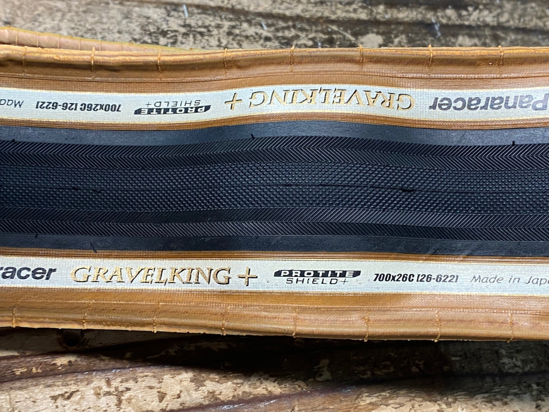 JK395 パナレーサー Panaracer グラベルキング GRAVELKING＋ クリンチャータイヤ 700x26C セット