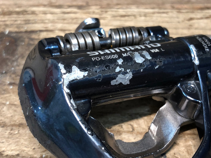 JH890 シマノ SHIMANO PD-ES600 片面フラット ビンディングペダル SPD