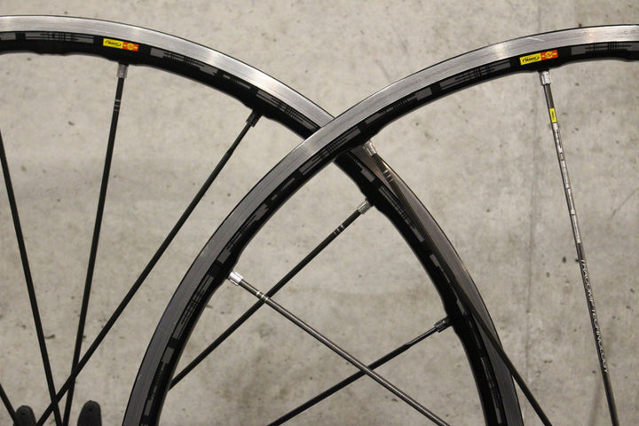 マビック MAVIC アールシス プレミアム R-SYS PREMIUM アルミ クリンチャー ホイールセット カンパ 12/11S ナローリム 15C 【福岡店】