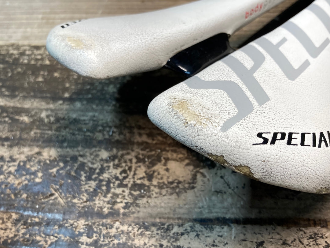 JI132 スペシャライズド SPECIALIZED ローミン ROMIN サドル 白 143mm カーボンレール