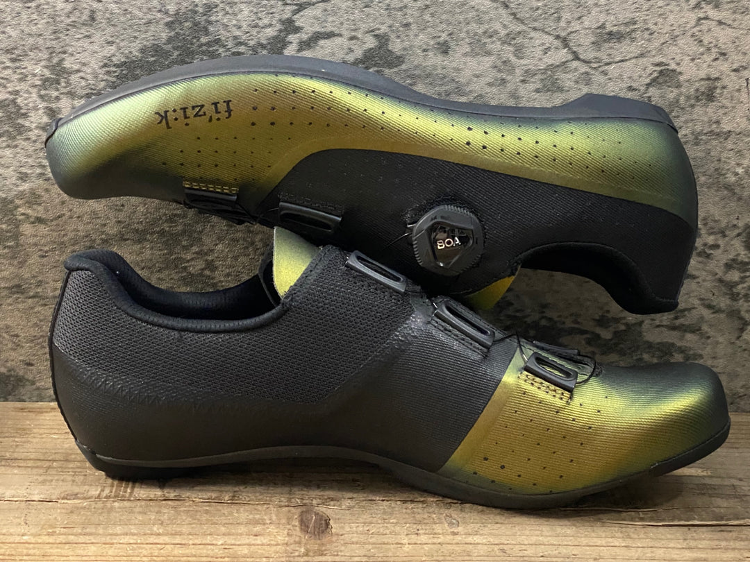 KK390 フィジーク fizik TEMPO OVERCURVE R4 SHOES IRIDESCENT ビンディングシューズ 3穴 EU42