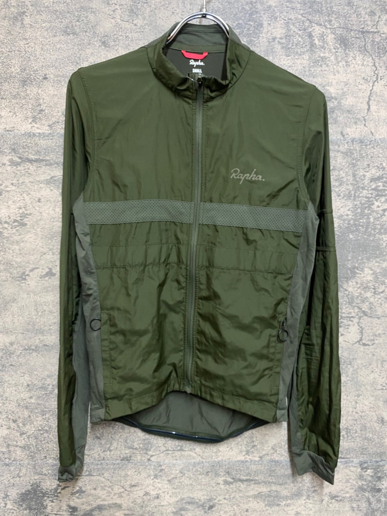 JQ364 ラファ Rapha LONG SLEEVE BREVET WINDBLOCK JERSEY 長袖