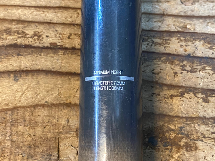 JX584 ボントレガー BONTRAGER カーボンシートポスト Φ27.2 330mm