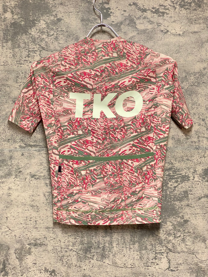 KJ304 パスノーマルスタジオ PAS NORMAL STUDIOS Women's T.K.O. Mechanism Pro Jersey 半袖 サイクルジャージ ピンクカモ M