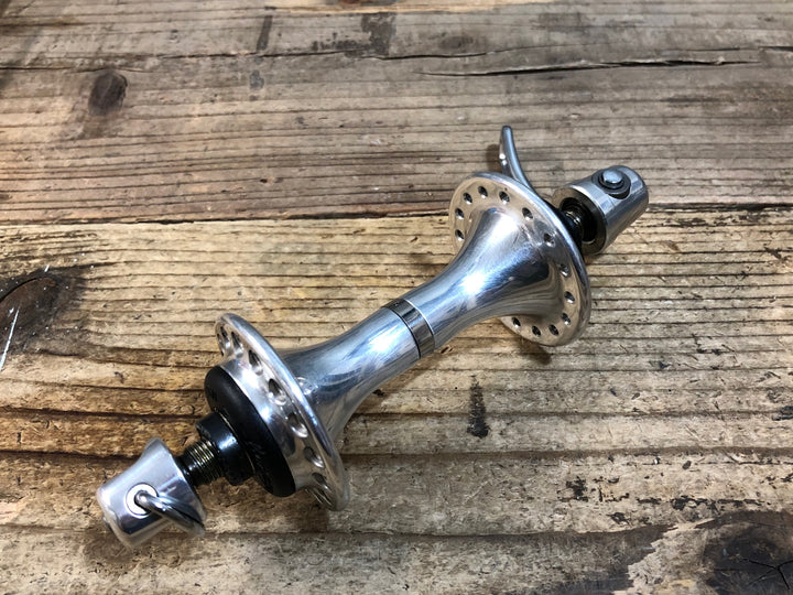 KG438 カンパニョーロ CAMPAGNOLO レコード チタニウム Record Titanium フロント ハブ OLD100 32H
