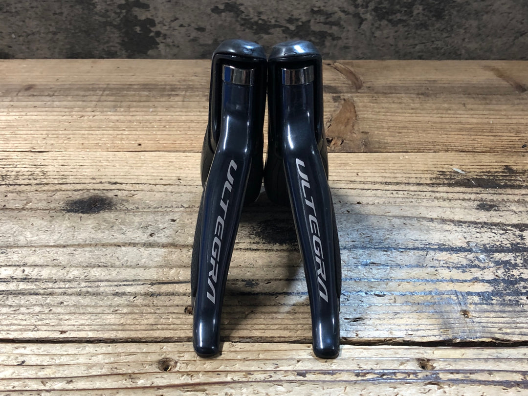 KL575 シマノ SHIMANO アルテグラ ULTEGRA ST-R8050 STIレバー 2×11S 電動 Di2 ※サビ カバー劣化