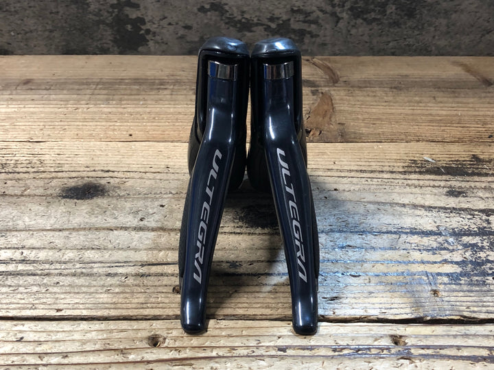 KL575 シマノ SHIMANO アルテグラ ULTEGRA ST-R8050 STIレバー 2×11S 電動 Di2 ※サビ カバー劣化