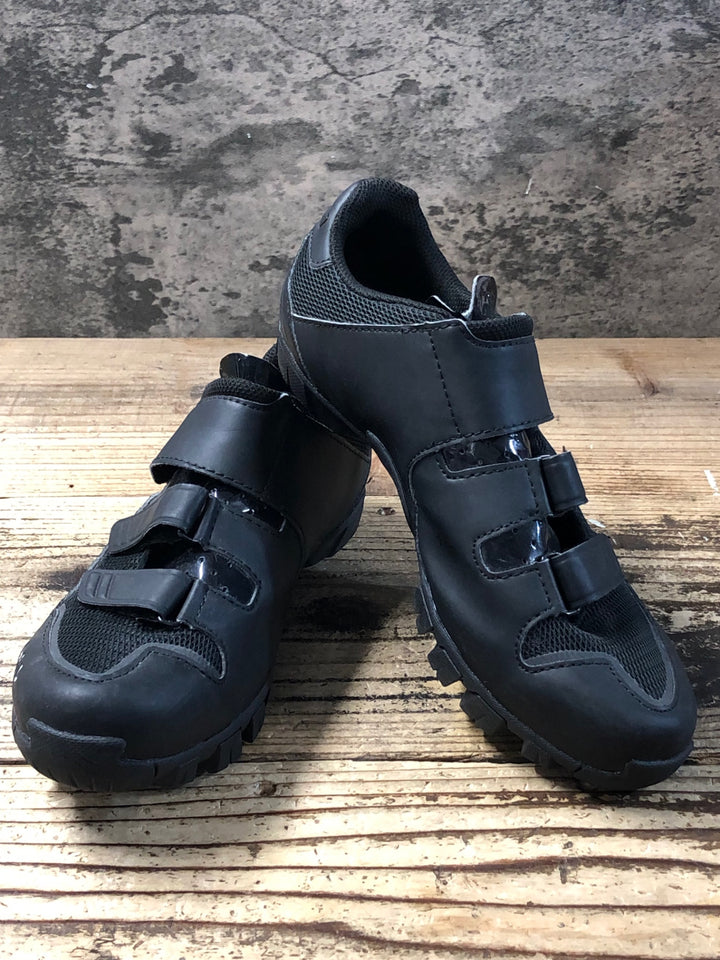 KG385 フィジーク FIZIK M6 MTB shoes ビンディングシューズ 黒 SPD EU39.5 ※ペン字あり