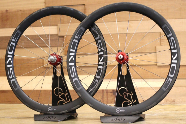 ゴキソ GOKISO クライマーハブ SLP50 カーボン クリンチャー ホイールセット シマノ 11/12S 【立川店】