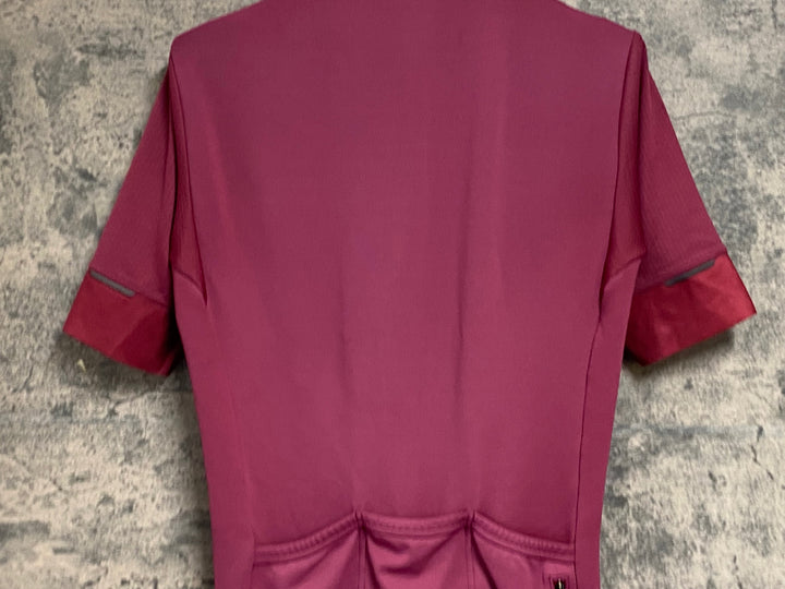 JW074 パールイズミ PEARL iZUMi 半袖 サイクルジャージ ピンクパープル L