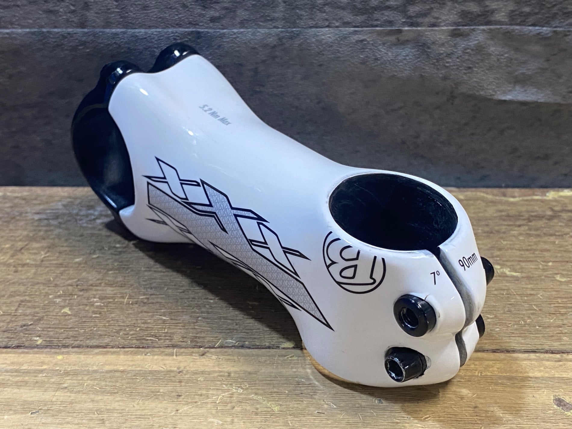 JT771 ボントレガー BONTRAGER XXX カーボン ステム 白 90mm Φ31.8 OS