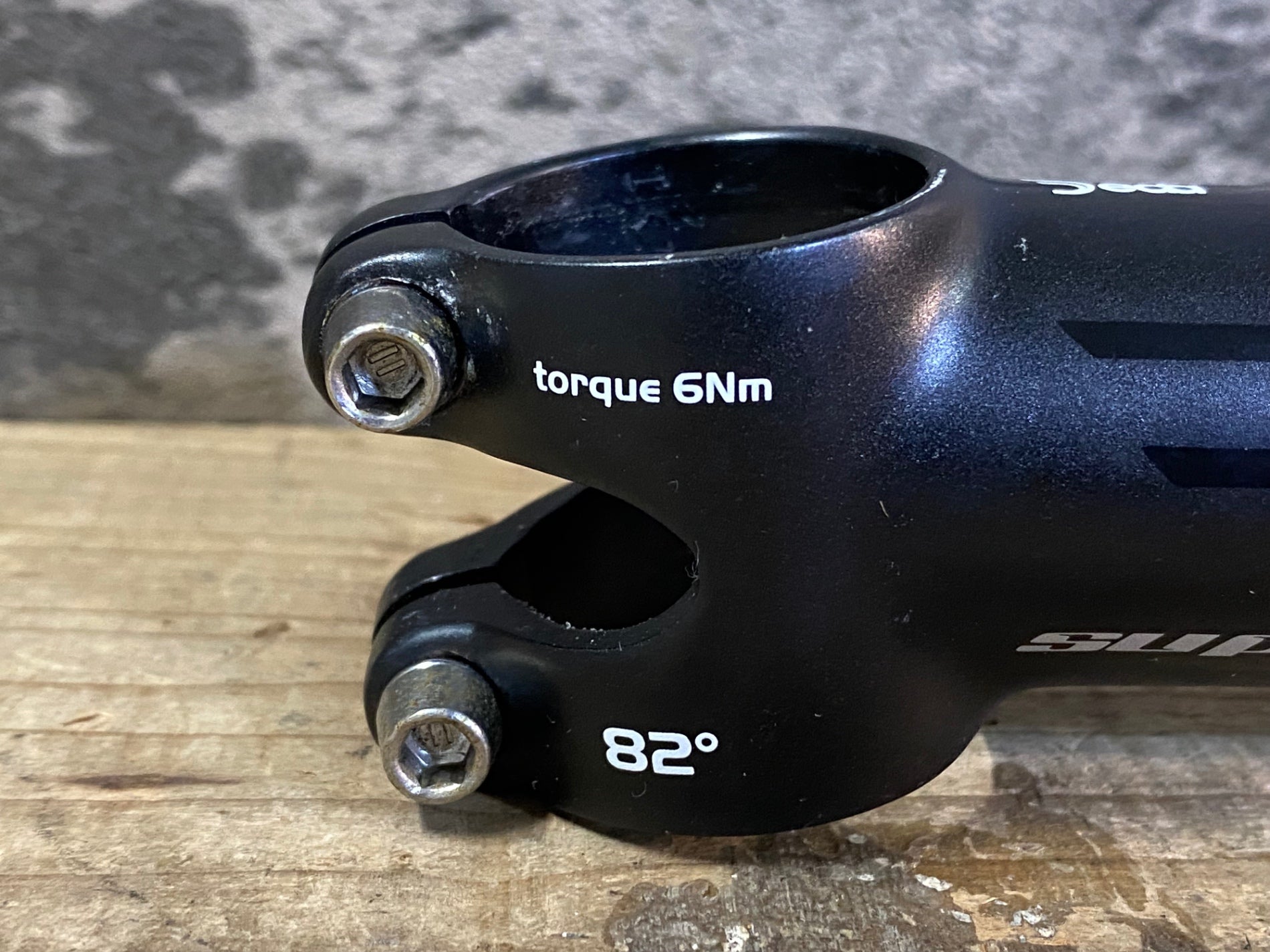 JP408 デダエレメンティ Deda Superleggero アルミ ステム 黒 120mm 82