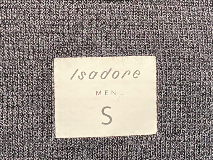 KC891 イザドア Isadore 長袖 サイクルジャージ 黒 S 裏起毛