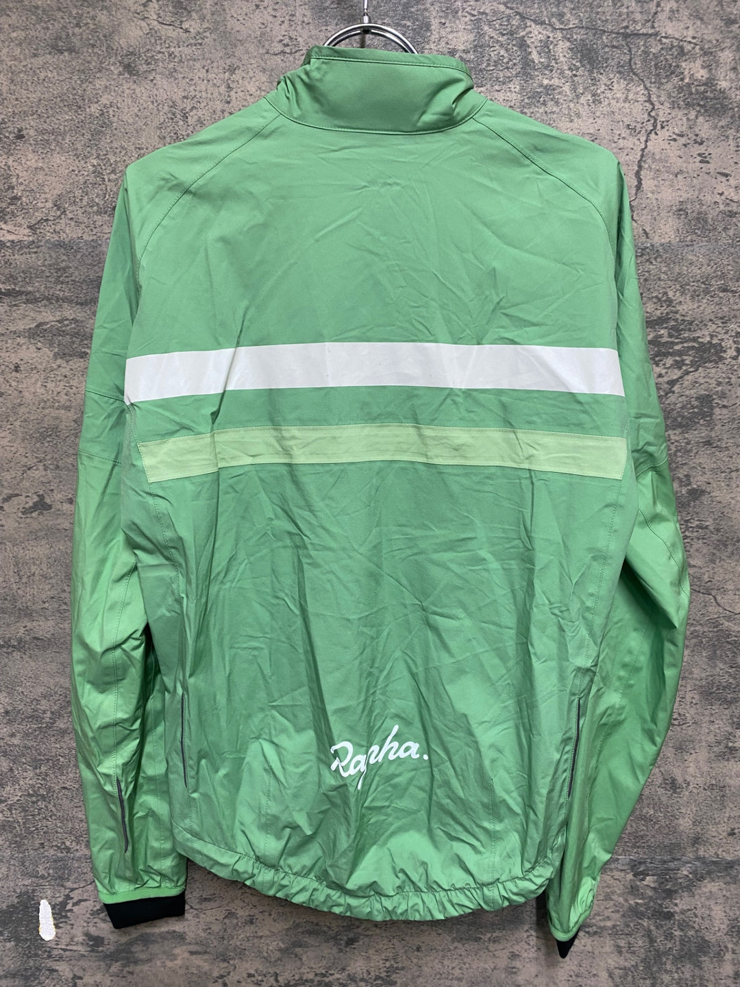 KK613 ラファ Rapha CORE RAIN JACKET 長袖 サイクルジャケット 緑 S
