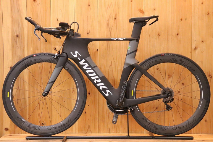 スペシャライズド SPECIALIZED エスワークス シヴ S-WORKS SHIV 2016年モデル Mサイズ シマノ デュラエース R9070 Di2 MIX 11S カーボン トライアスロンバイク 【芦屋店】