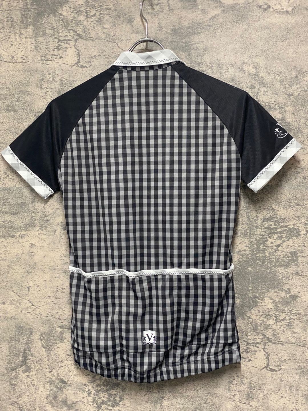 JJ826 バレット VALETTE 半袖 サイクルジャージ 黒 グレー Mw レディース