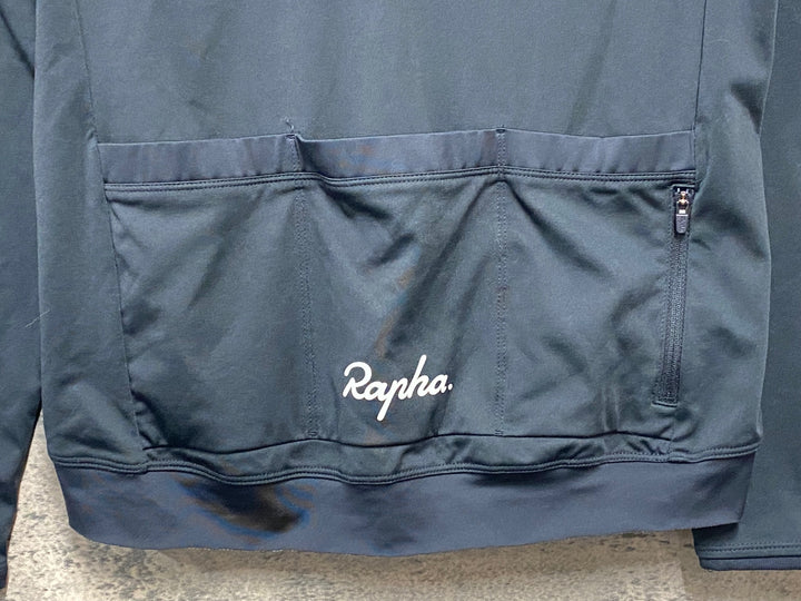KC567 ラファ Rapha WOMEN'S CORE LONG SLEEVE JERSEY 長袖 サイクルジャージ 黒 M 裏起毛