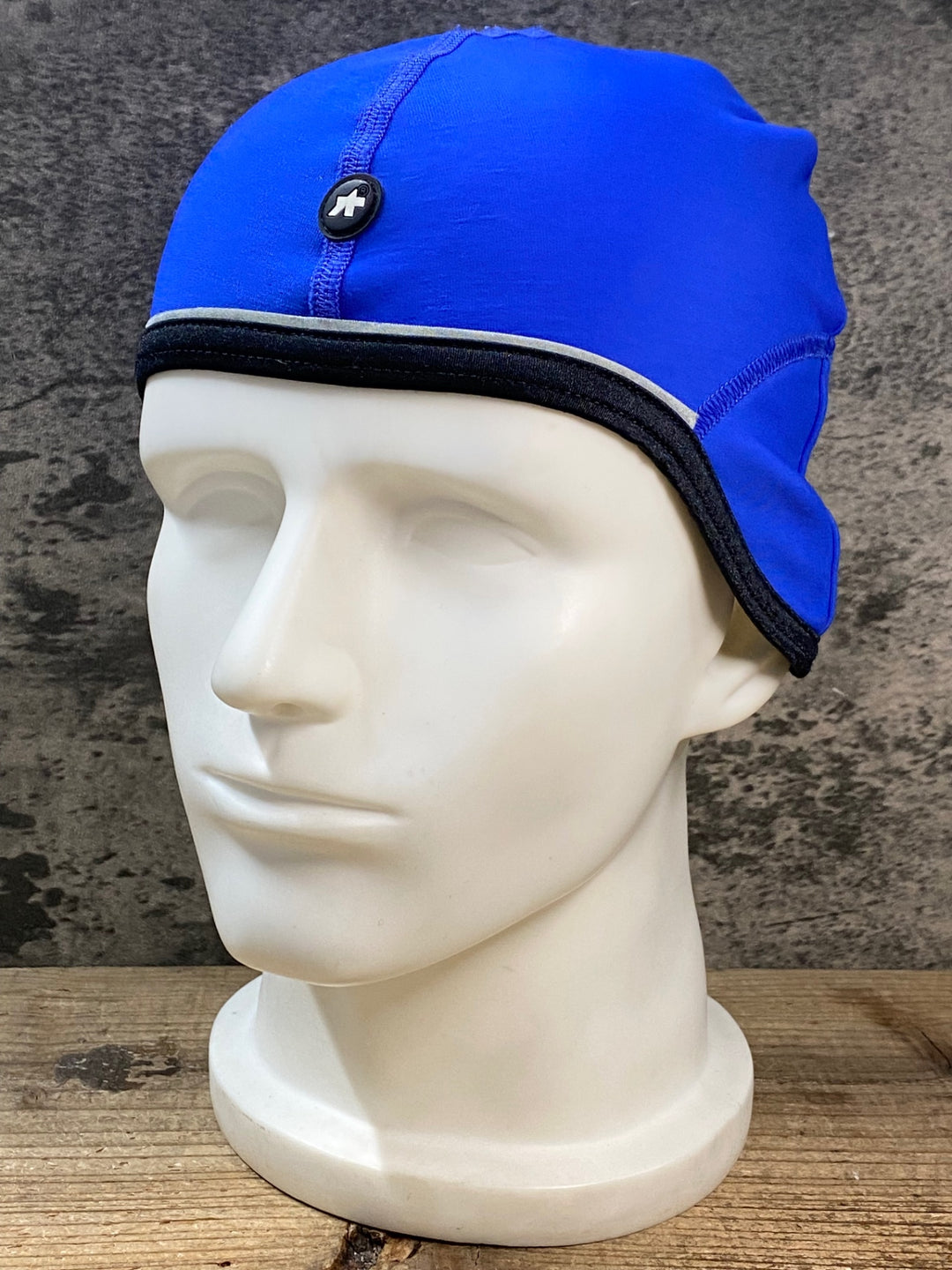 JV158 アソス ASSOS ビニーキャップ 青 ワンサイズ ※スレ