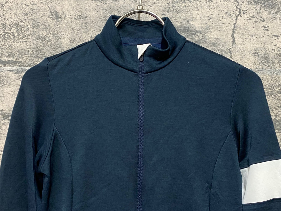 KM438 ラファ Rapha WOMEN’S CLASSIC LONG SLEEVE JERSEY Ⅱ 長袖 サイクルジャージ 黒 XS