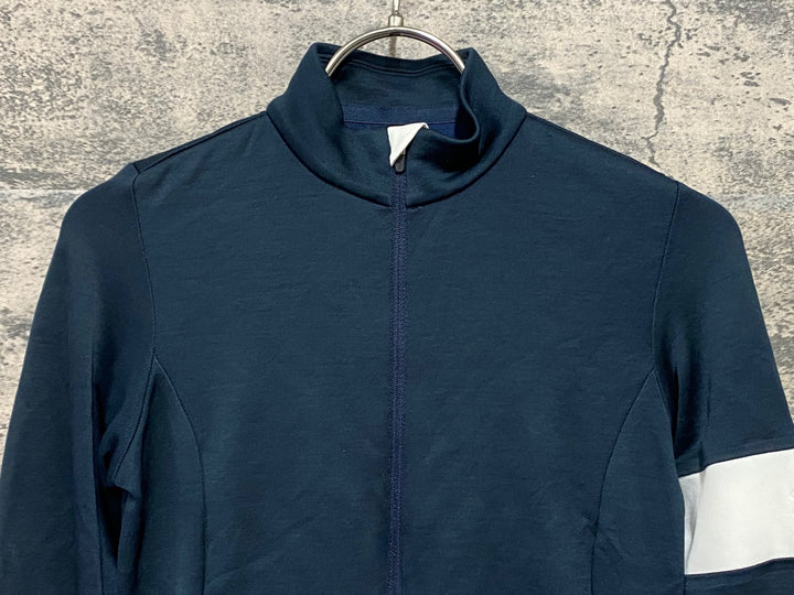 KM438 ラファ Rapha WOMEN’S CLASSIC LONG SLEEVE JERSEY Ⅱ 長袖 サイクルジャージ 黒 XS