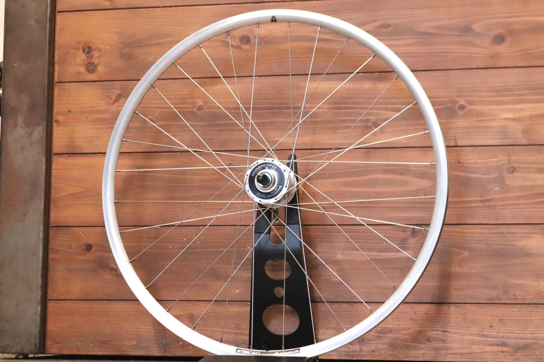 シマノ SHIMANO DH-3N70 アルミ クリンチャーフロントホイール ハブダイナモ 【東京南麻布店】