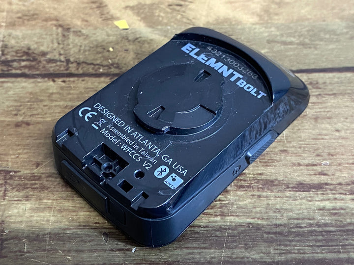 JO563 ワフー wahoo エレメント ELEMNT BOLT WFCC5 V2 サイクルコンピューター センサー付属 ※動作確認済み