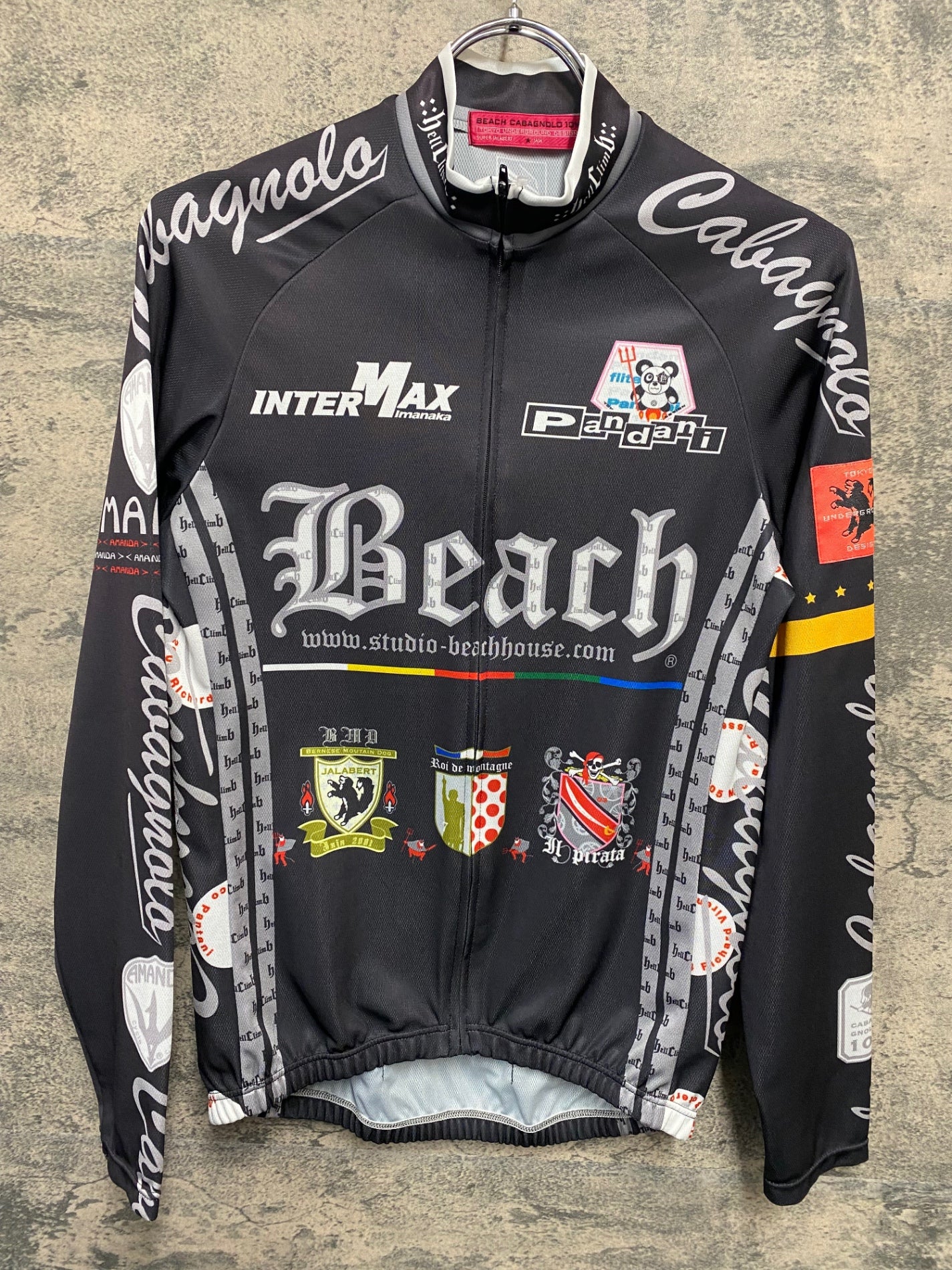 JT533 パンダーニ Pandani 長袖 サイクルジャージ 黒 M – BICI AMORE