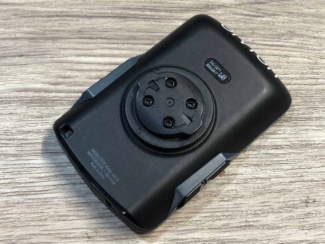 JY258 ブライトン BRYTON Rider S510 GPS サイクルコンピューター SPセンサー、本体カバー付き