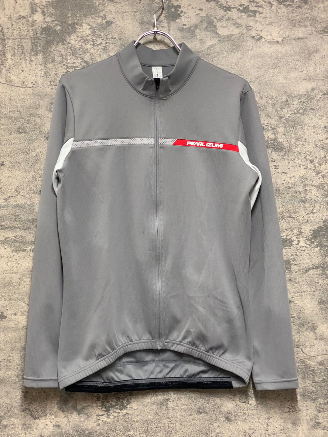JZ250 パールイズミ PEARL iZUMi 長袖 サイクルジャージ グレー L