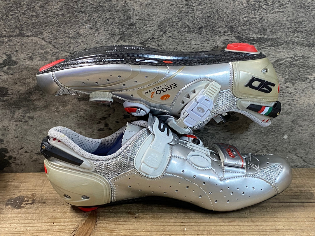 JR154 シディ SIDI SCARPE ERGO 2 C.L VERNICE ビンディングシューズ グレー EU45