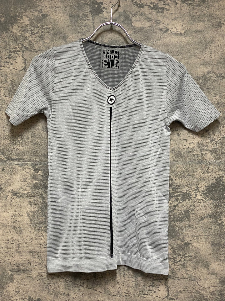 KQ173 アソス ASSOS 半袖 ベースレイヤー インナー グレー M/L