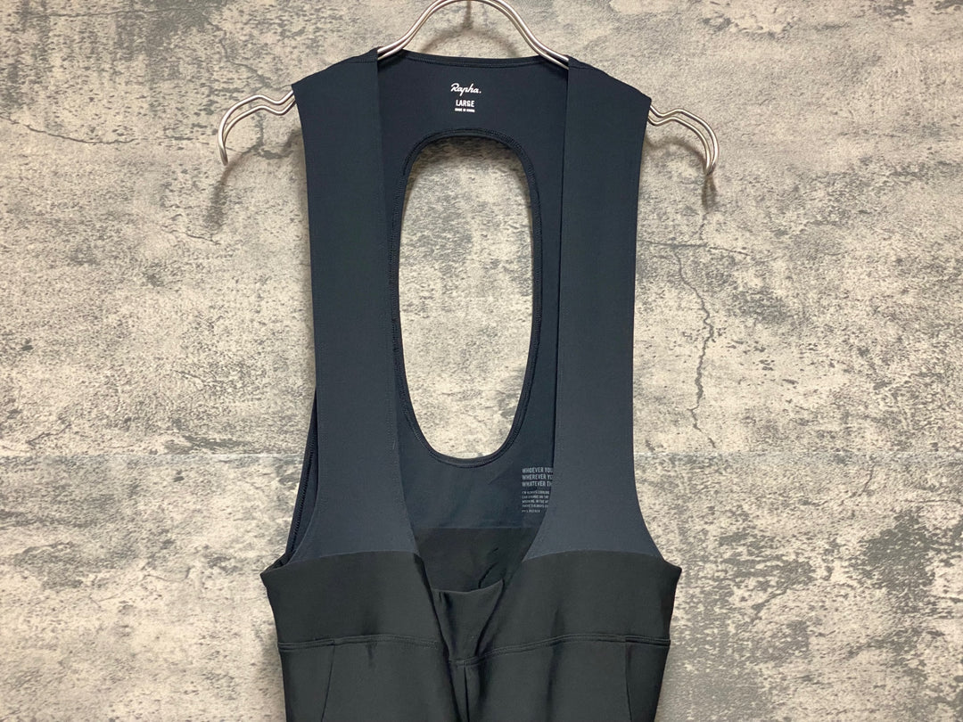 KH268 ラファ RAPHA WINTER TIGHTS WITH PAD ビブタイツ Lサイズ