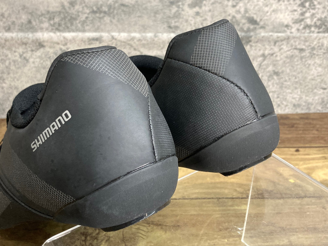 JZ983 シマノ SHIMANO RC3 SH-RC300M ビンディングシューズ 黒 EU43