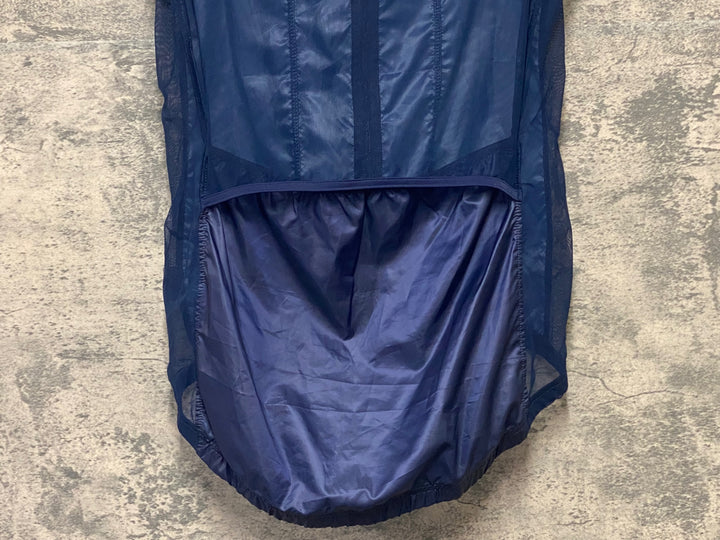 KS240 カフェドシクリステ cafe du cycliste Petra Gilet サイクルベスト ジレ 紺 S