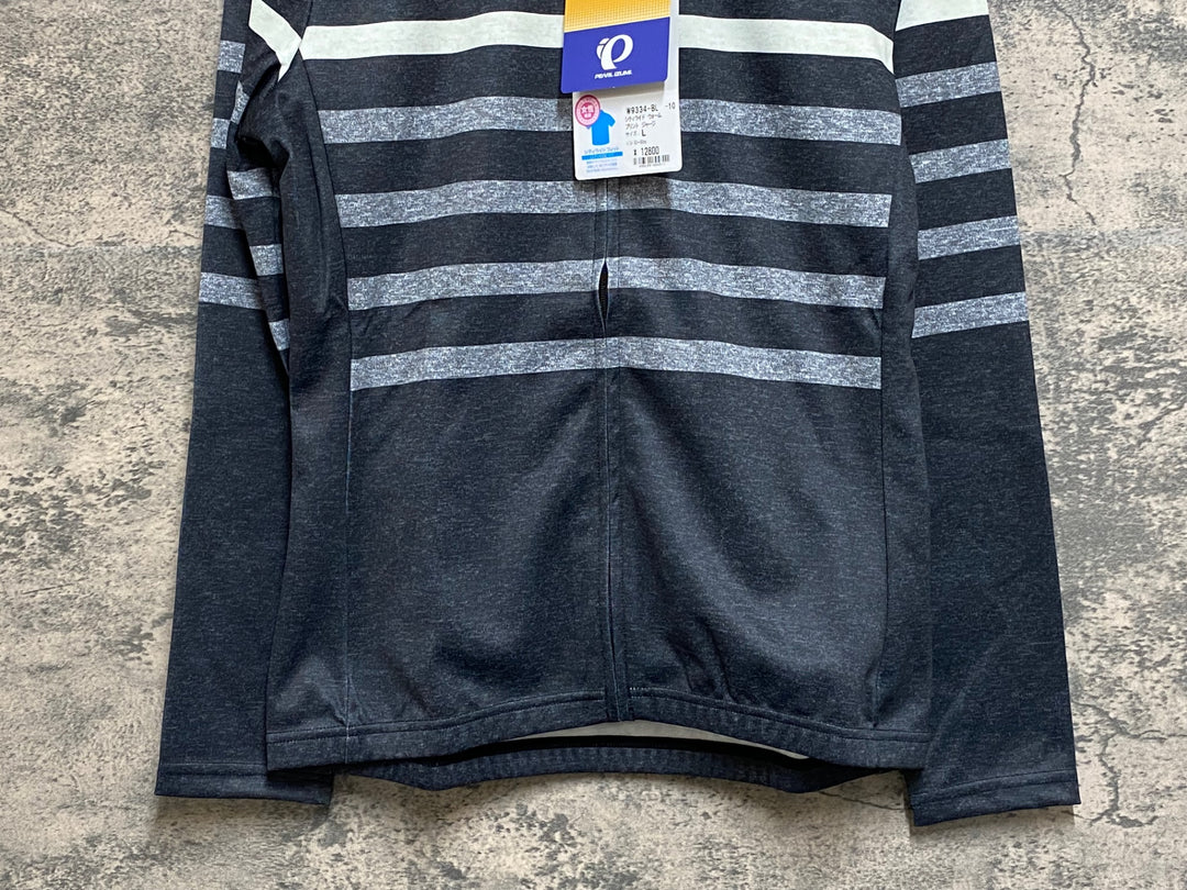 JM278 パールイズミ PEARL iZUMi 長袖 サイクルジャージ グレー L レディース