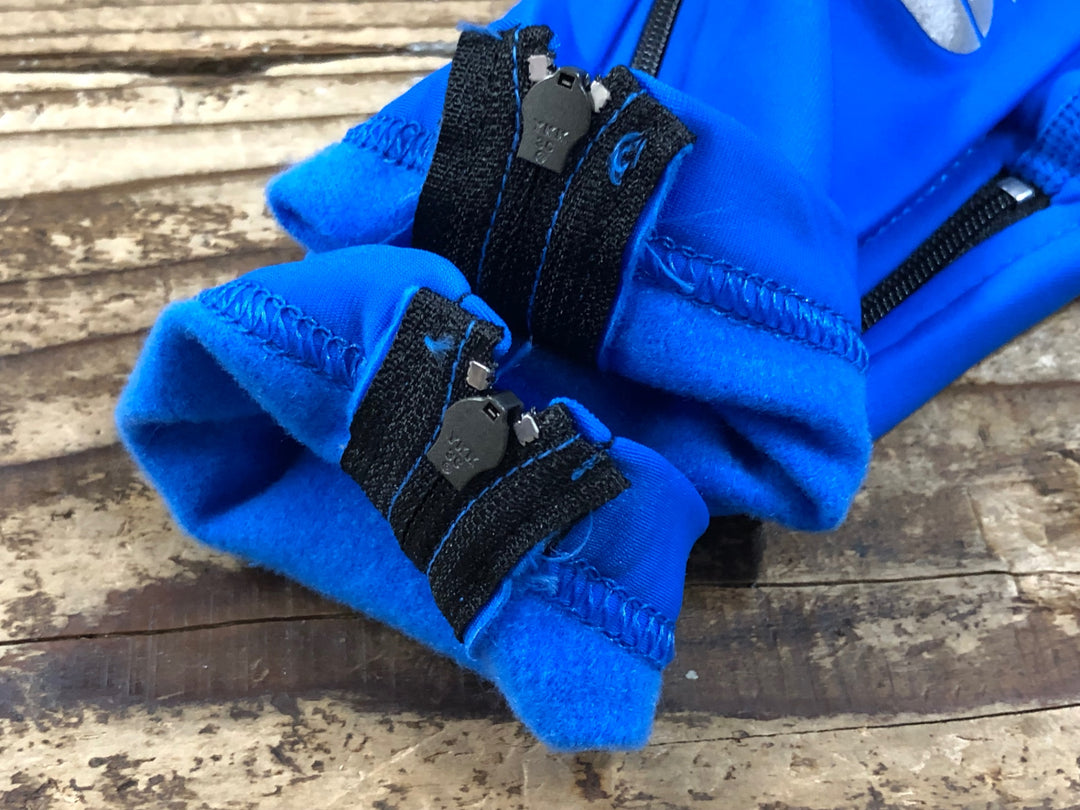 JS540 スポーツフル SPORTFUL LEG WARMWERS レッグウォーマー  青 S 裏起毛